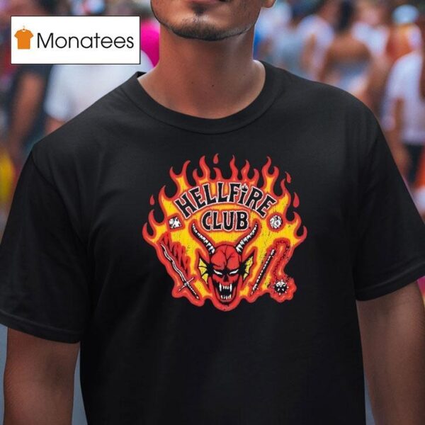 Hellfire Club Horned Devil T Shirt