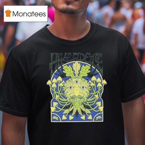 Hikerdelic Green Man Eyes T Shirt