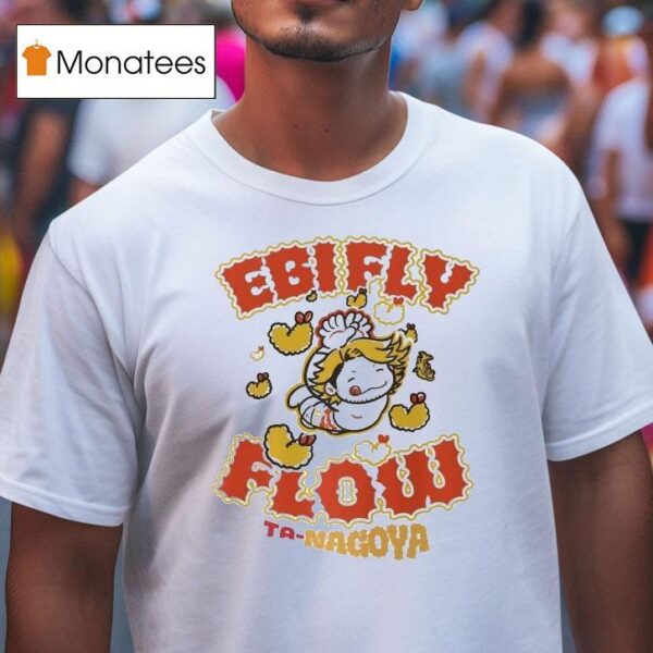 Hiroshi Tanahashi I Love Nagoya Ebifly Flow T Shirt