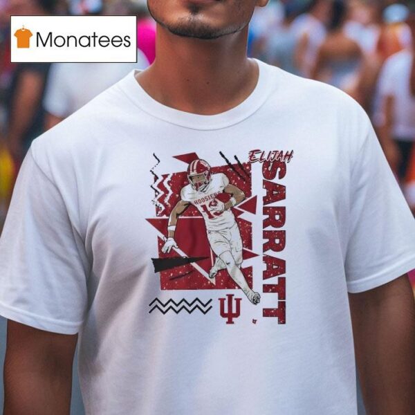 Indiana Hoosiers Football Elijah Sarrat T Shirt