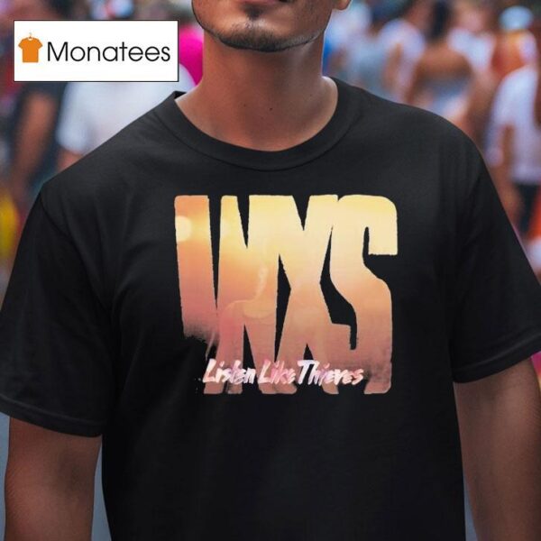 Inxs Listen Like Thieves Th Anniversary Tour T Shirt