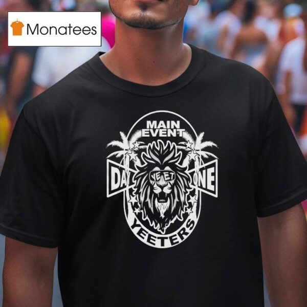 Jey Uso Lion Main Event Yeeters Day One T Shirt