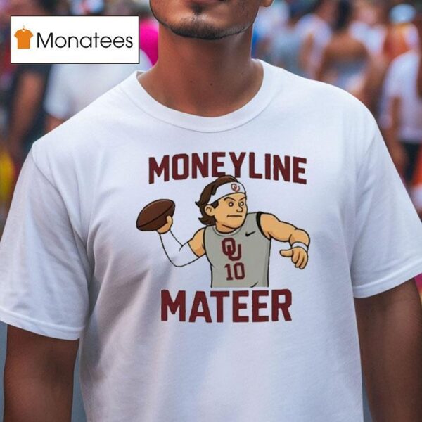 John Mar Moneyline Mar Oklahoma Sooners T Shirt