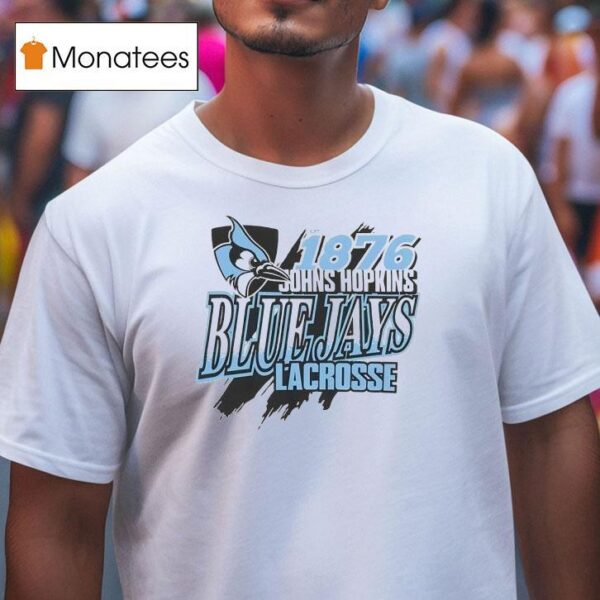 Johns Hopkins Blue Jays Lacrosse Est T Shirt