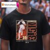 Justin Verlander San Francisco Giants Career Strikeouts T Shirt