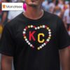 Kansas City Kc Love You Friendship Bracele T Shirt
