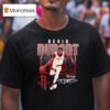 Kevin Durant Houston Rockets Logo Signature Graphic T Shirt