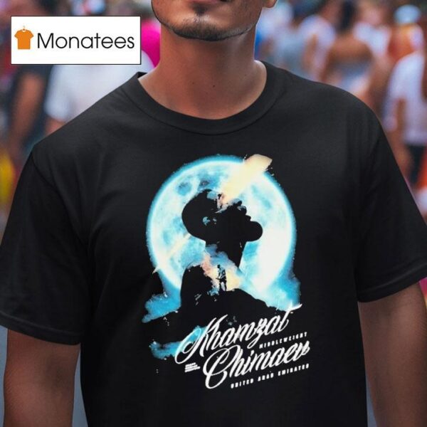 Khamzat Chimaev Ufc Middleweight Moon T Shirt