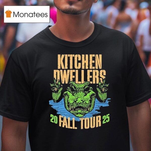 Kitchen Dwellers Fall Tour Birmingham Al Oct Gator T Shirt