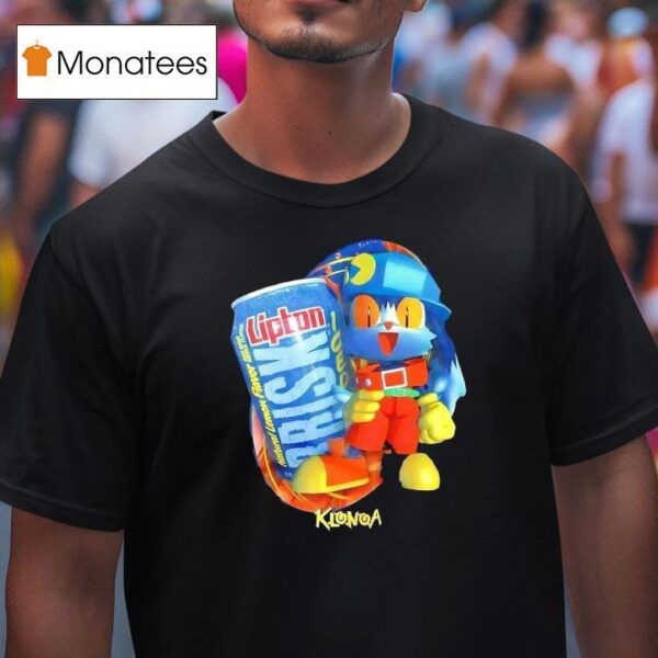 Klonoa Door To Phantomile Lipton Brisk Iced Tea T Shirt