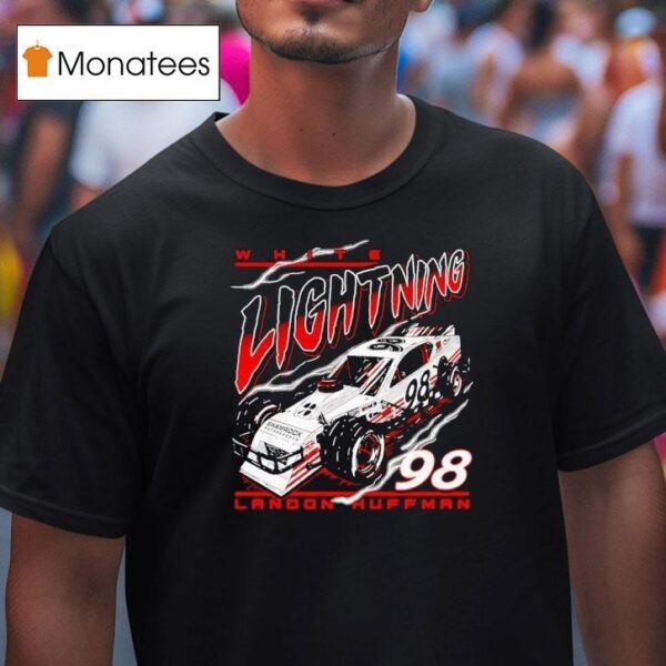 Landon Huffman White Lightning No For Shamrock Motorsports T Shirt