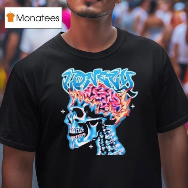 Lonely Hearts Club No Guts No Glory Skull T Shirt