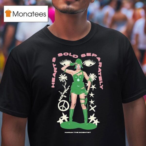 Mariah The Scientist Hearts Sold Separately Peace T Shirt