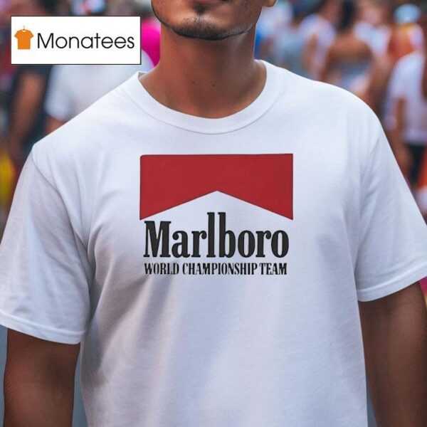Marlboro World Championship Team Logo T Shirt