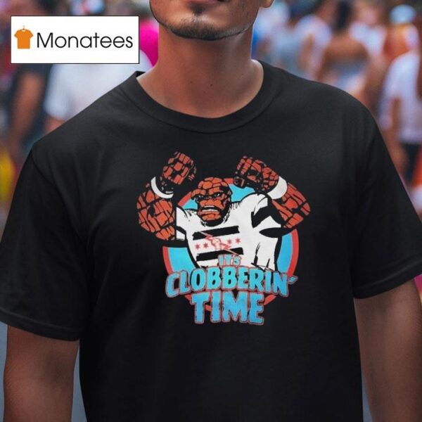 Marvel The Fantastic It S Clobberin Time T Shirt