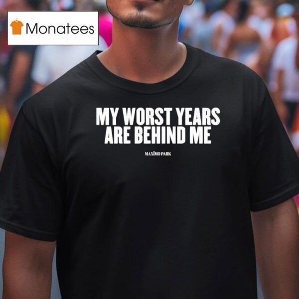 Maximo Park My Worst Years Are Behind Me T Shirt