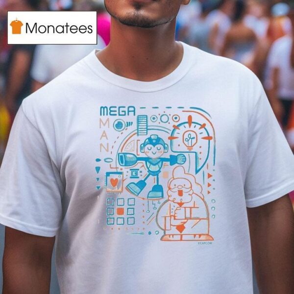 Mega Man Good Dad T Shirt