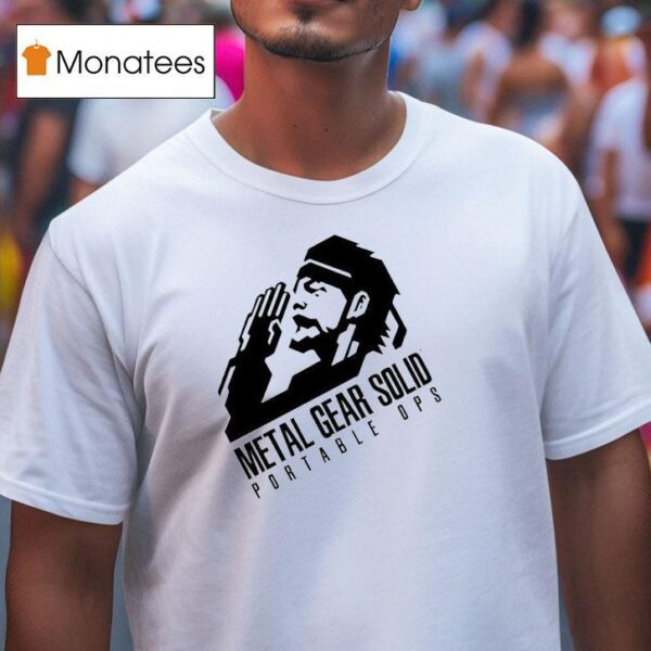 Metal Gear Solid Portable Ops T Shirt