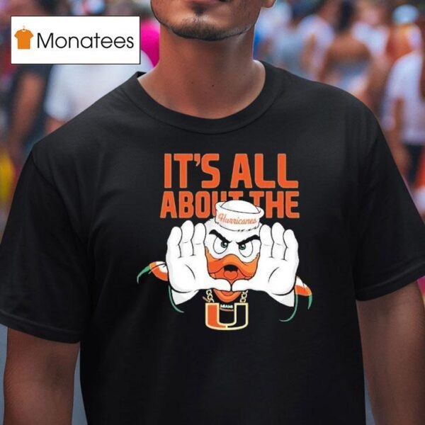 Miami Hurricanes It S All About The Flogrown Rally Masco T Shirt
