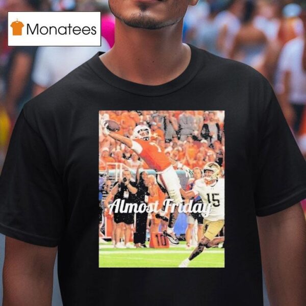 Miami Hurricanes Vs Notre Dame Fighting Irish Almost Friday Miami Catch T Shirt