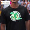 Michigan State Spartans University Go Green Go White T Shirt