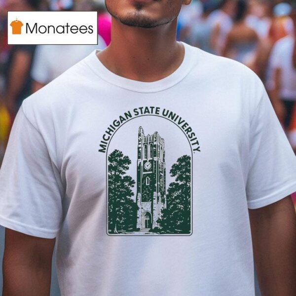 Michigan State University Beaumont Tower T Shirt