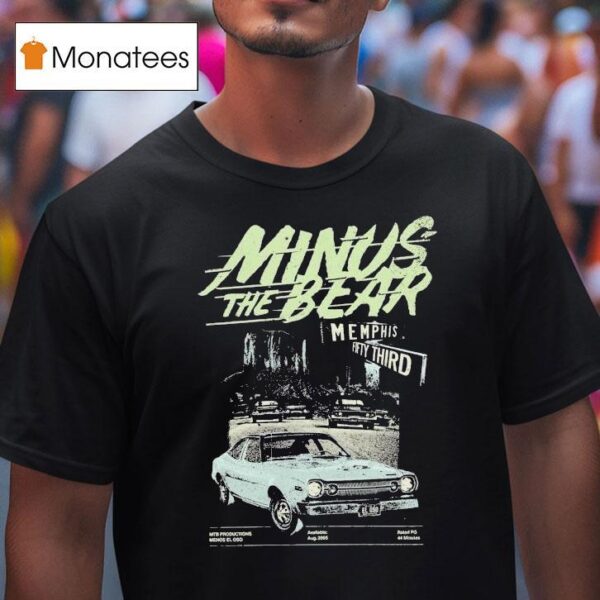 Minus The Bear Memphis Rd T Shirt