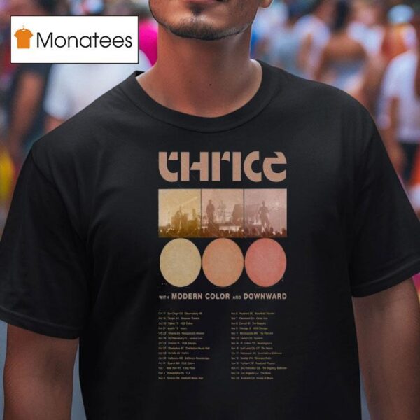 Modern Color Downward October November T Shirt