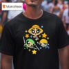 Monkey D Luffy Roronoa Zoro And Sanji From One Piece Style Of The Powerpuff Girls T Shirt