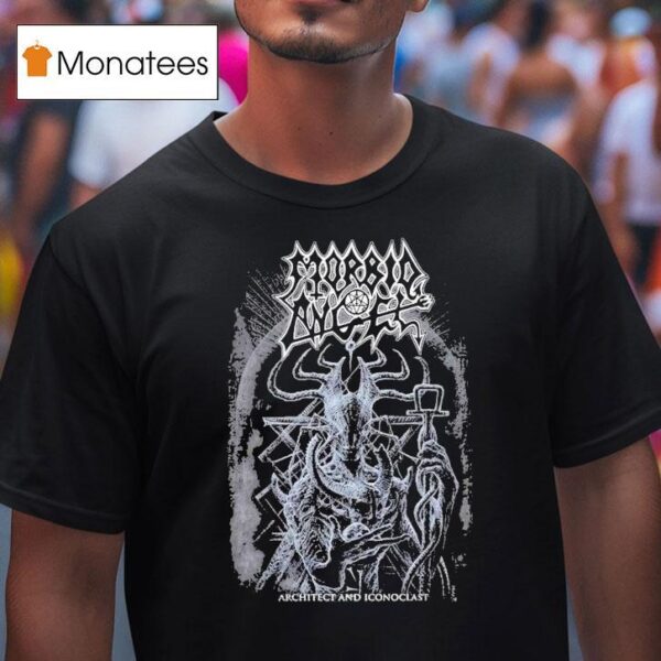 Morbid Angel Architect And Iconoclast Decibel Tour T Shirt