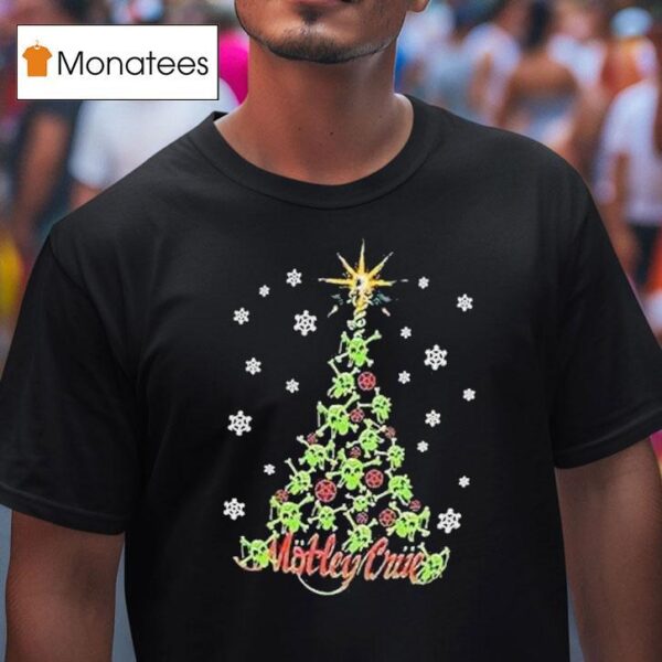 Motley Crue All I Want For Christmas Is Crue Xmas Holiday T Shirt