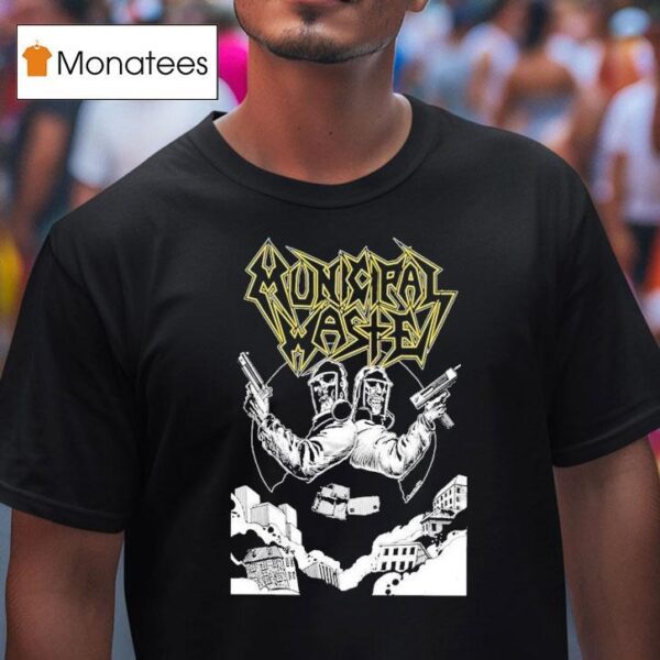 Municipal Waste Toxic Twins T Shirt