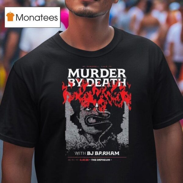 Murder By Death Tampa Fl The Orpheum T Shirt