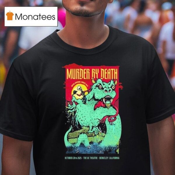 Murder By Death Oct The Uc Theatre Berkeley Ca Tour T Shirt