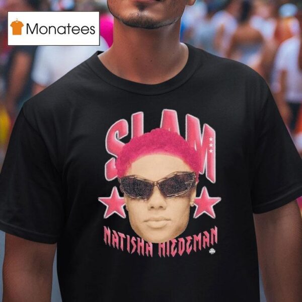 Natisha Hiedeman Slam Wnbpa Face Head T Shirt