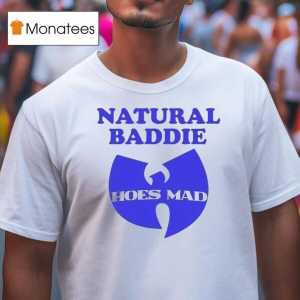 Natural Baddie Wutang Clan X Hoesmad T Shirt