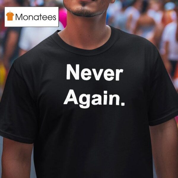 Never Again Vivek Agnihotri And Anand Narasimhan T Shirt