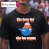 New York Mets I M Here For The Ice Cream Helme T Shirt