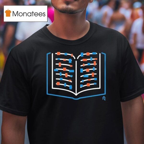 New York Mets Neon W Books T Shirt