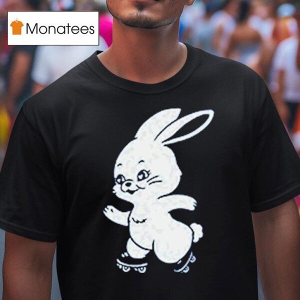 Newjeans Bunny Logo T Shirt