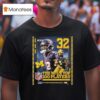 Nico Collins Sports At In On Nfl Top Highlight Nfl American Football Michigan Wolverines T Shirt