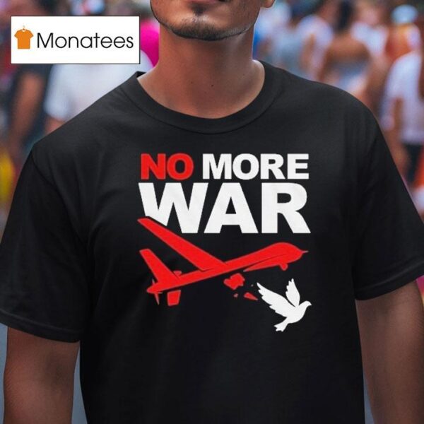 No More War Plant Dove T Shirt