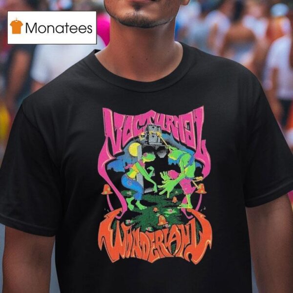 Nocturnal Wonderland Ribbit Rave T Shirt