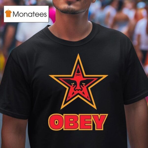 Obey Star T Shirt