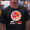 Ohio State Buckeyes On Saturdays And Cleveland Browns On Sundays Circle Logo T Shirt