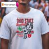 Ohio State Buckeyes Scarlet And Gray The Buckeye State T Shirt