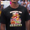 Ohio State Buckeyes Win Stomp Texas Longhorns Go Bucks Mascots T Shirt
