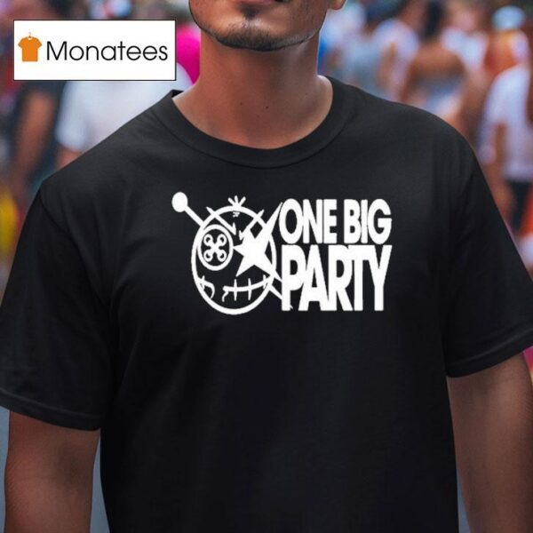 One Big Party Logo T Shirt