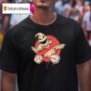 Oogie Boogie From The Nightmare Before Christmas In The Style Of The Ghostbusters Logo T Shirt