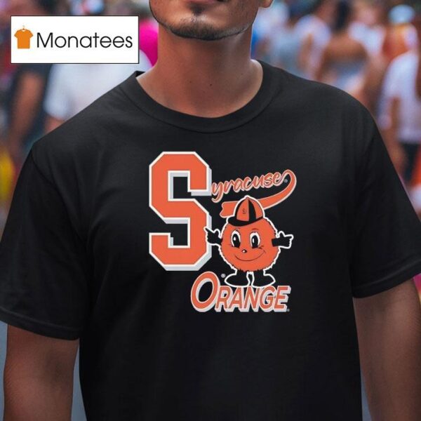 Orange Syracuse Basketball Masco T Shirt